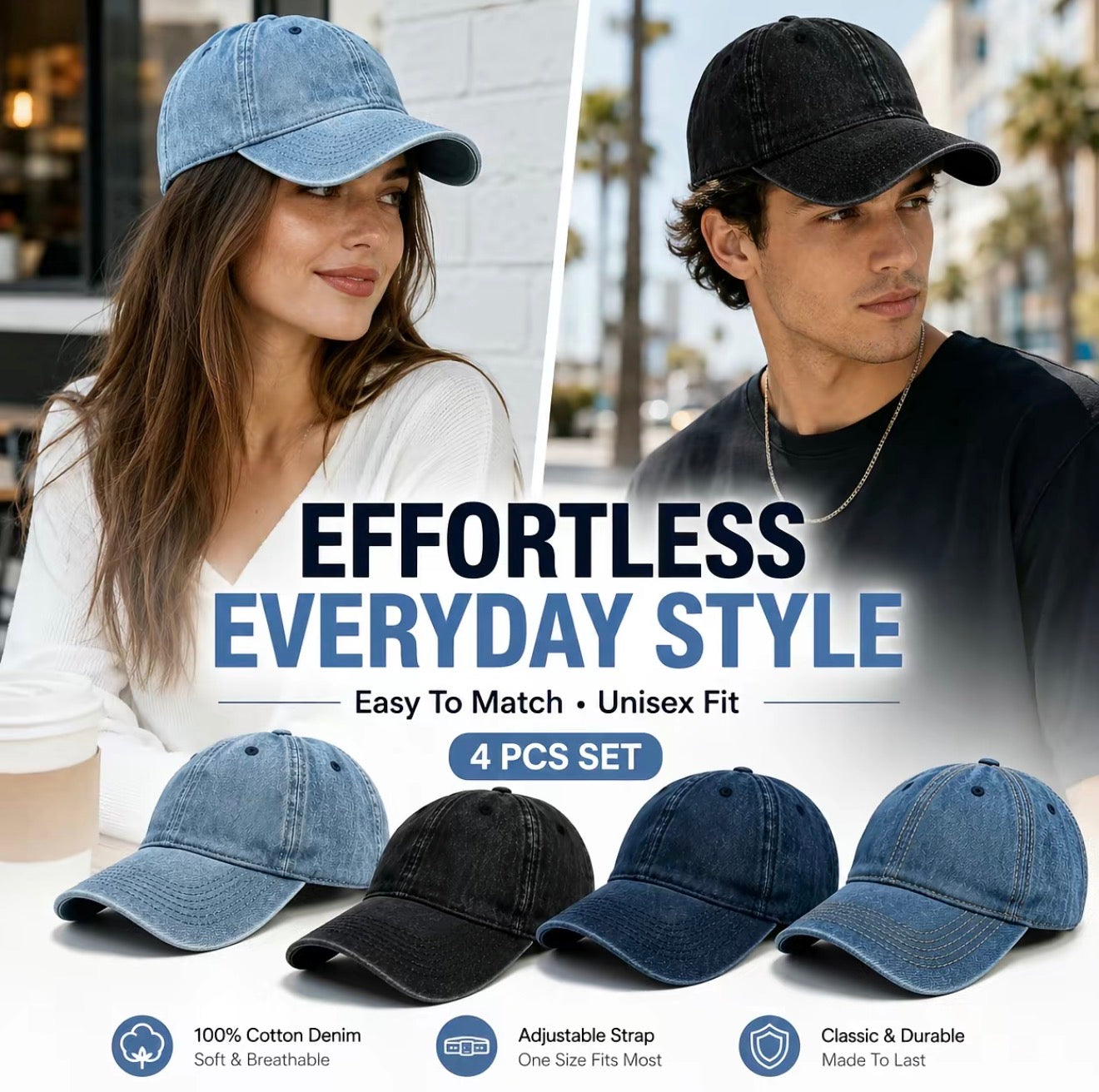 DenimDay Cap Set