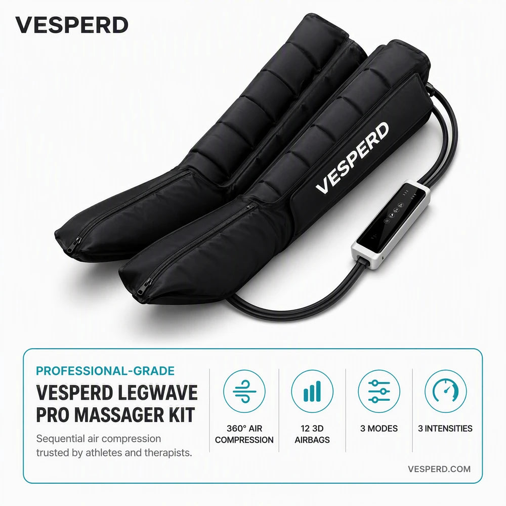 Vesperd LegWave Pro Massager Kit