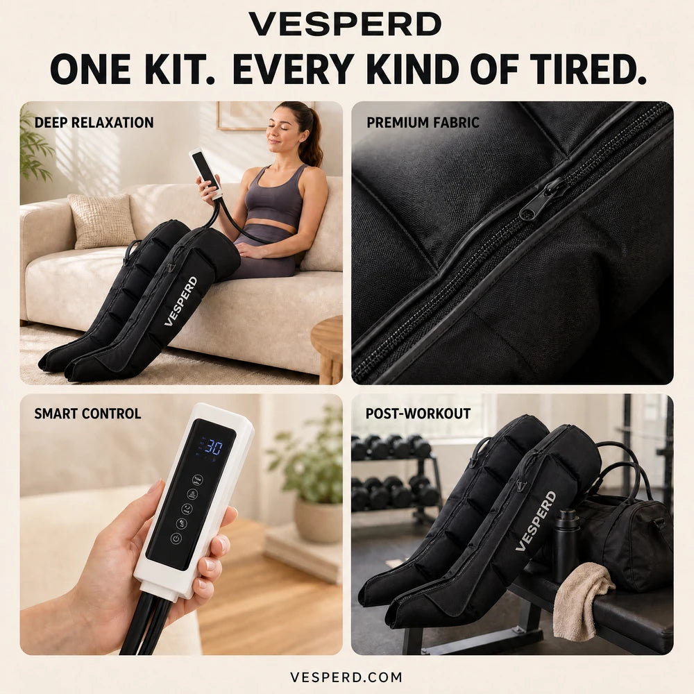 Vesperd LegWave Pro Massager Kit
