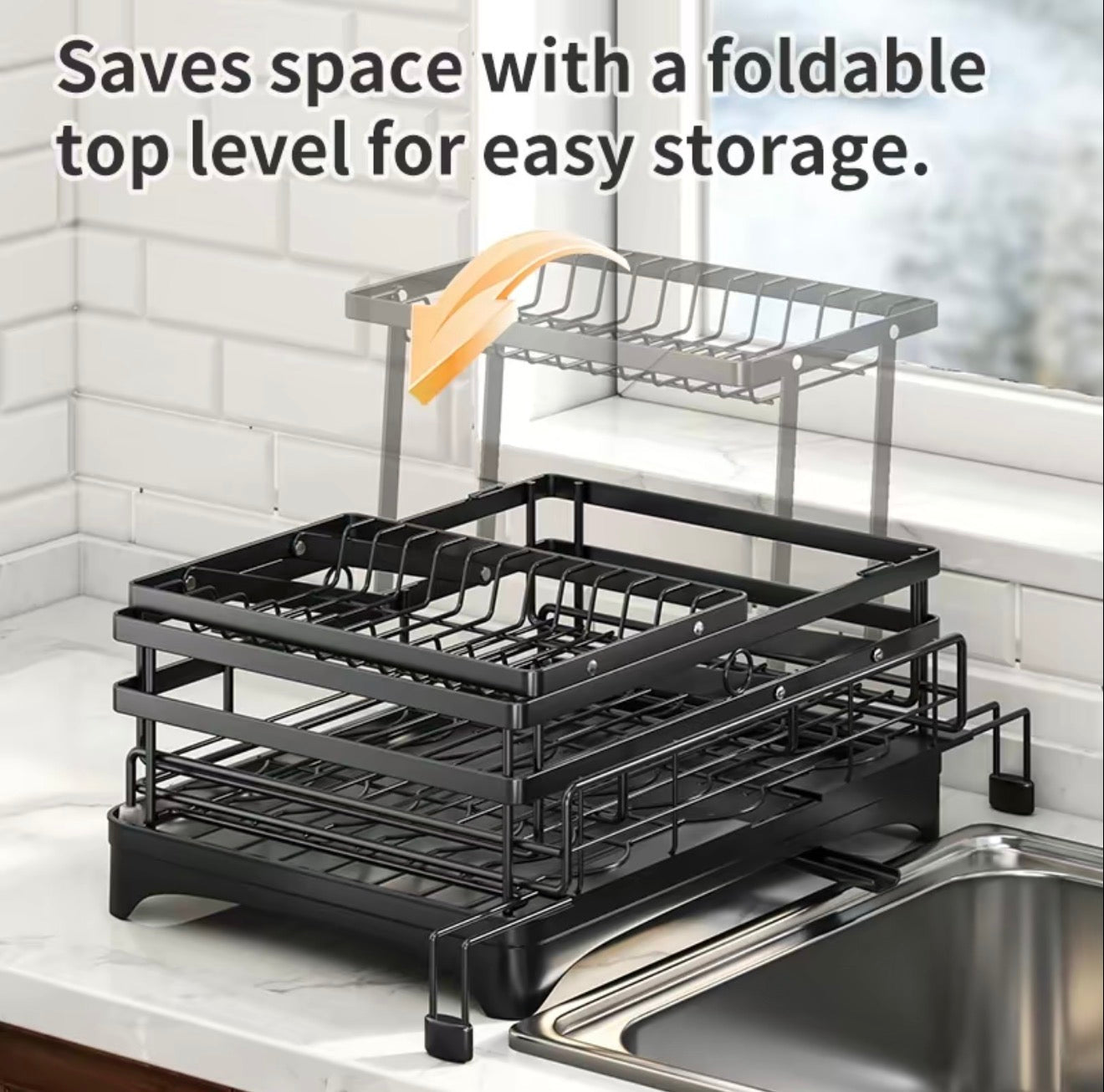 SinkFlow Dish Rack