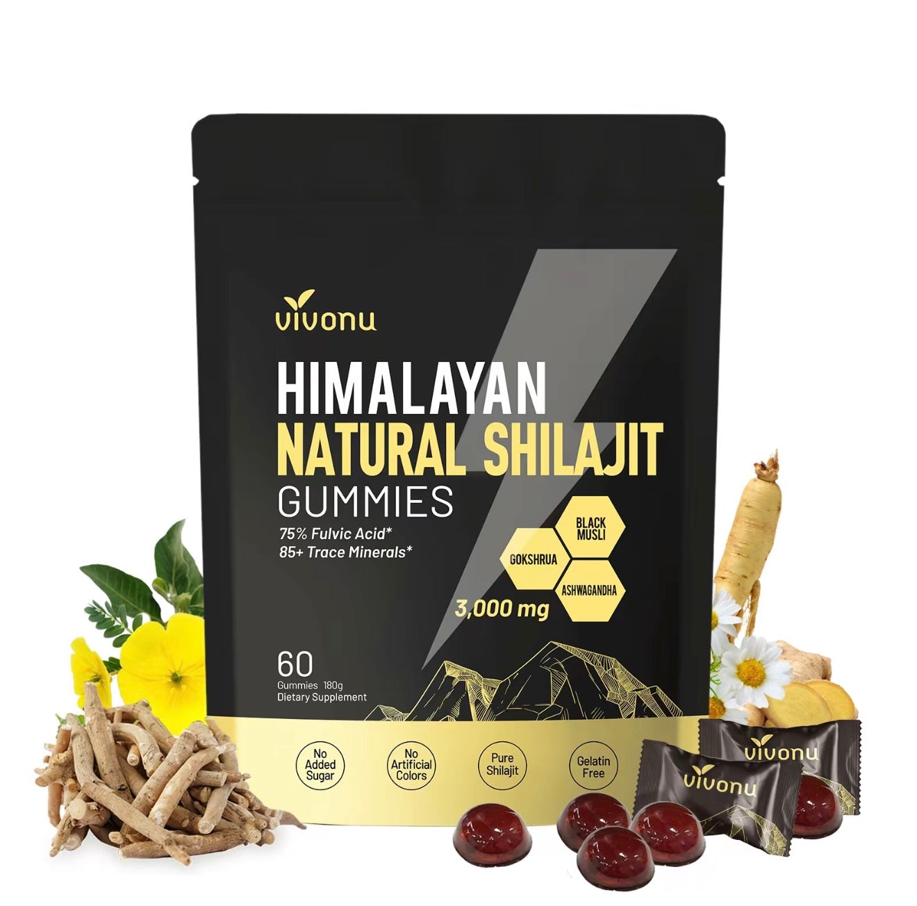 HerbaBoost Shilajit Gummies