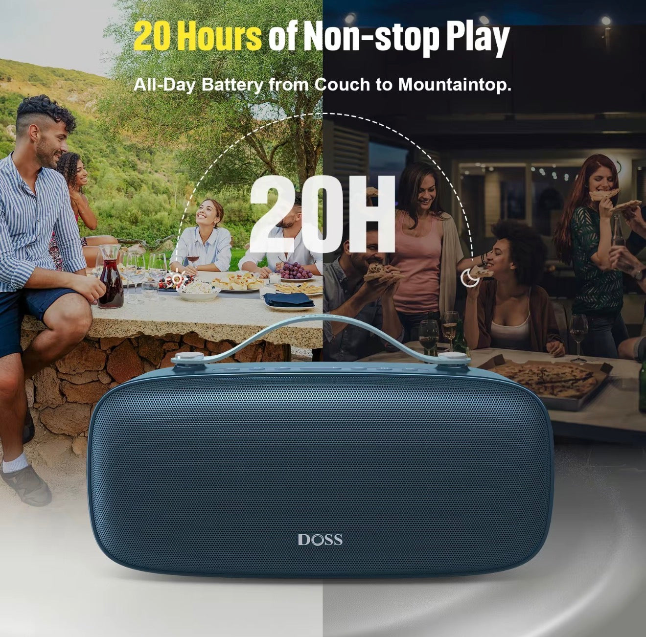BoomWave 80W Bluetooth Speaker