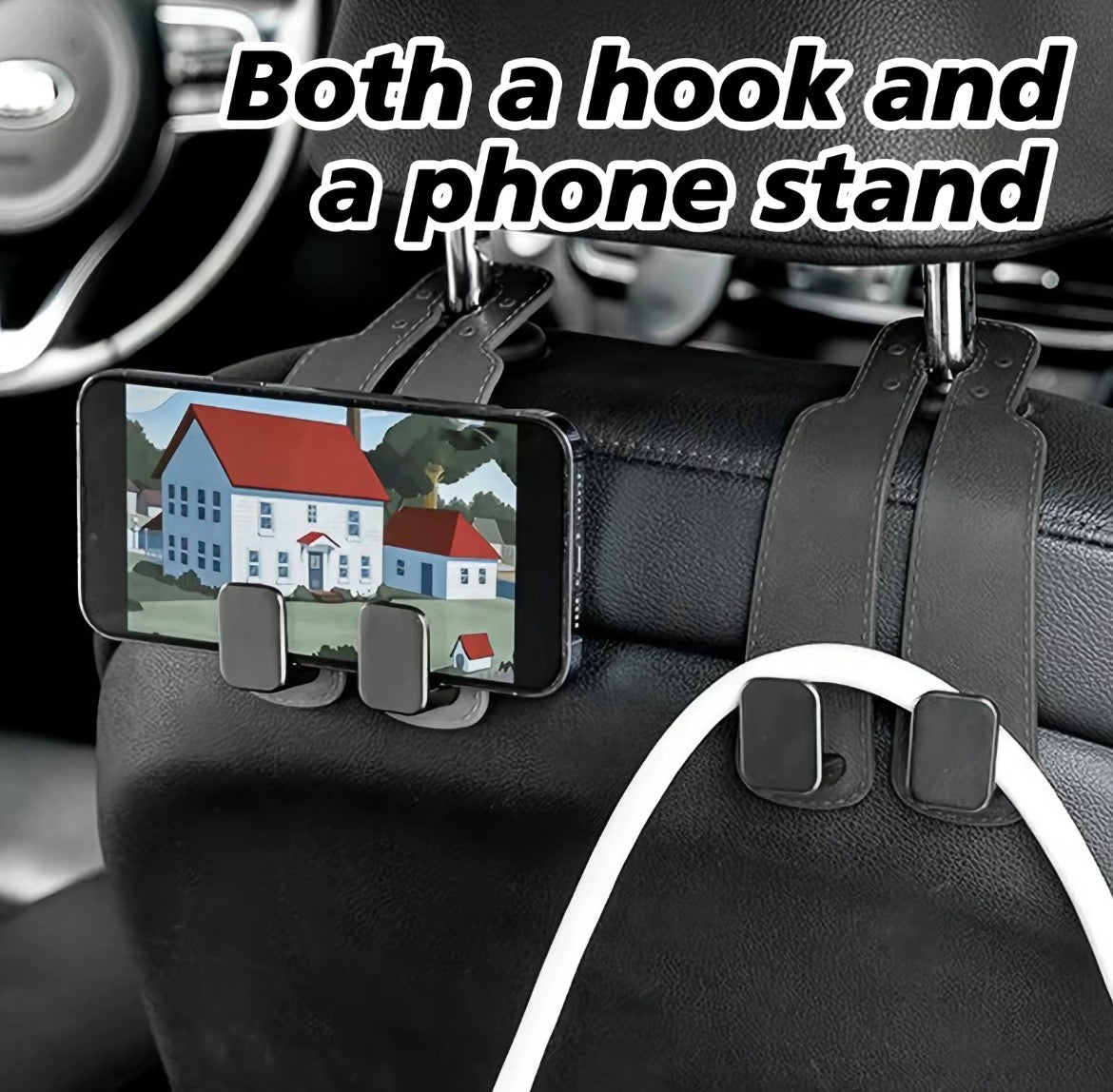 FlexHold Car Hooks Organizer