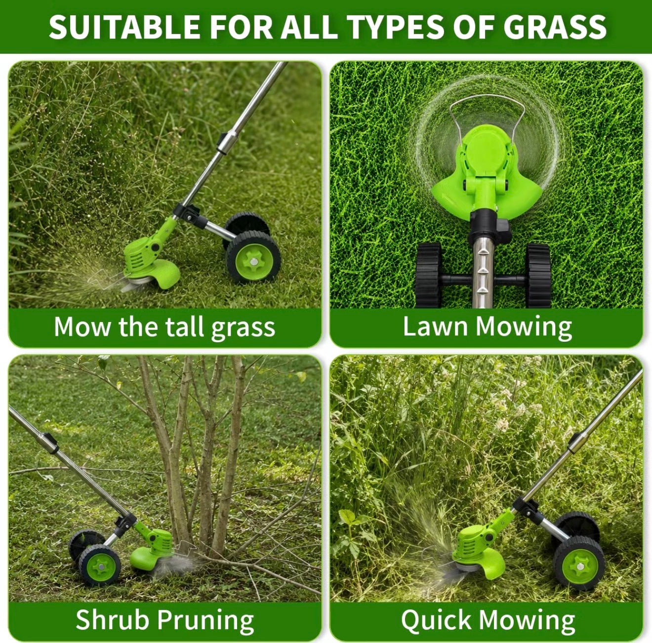 TrimEase Cordless Weed Wacker