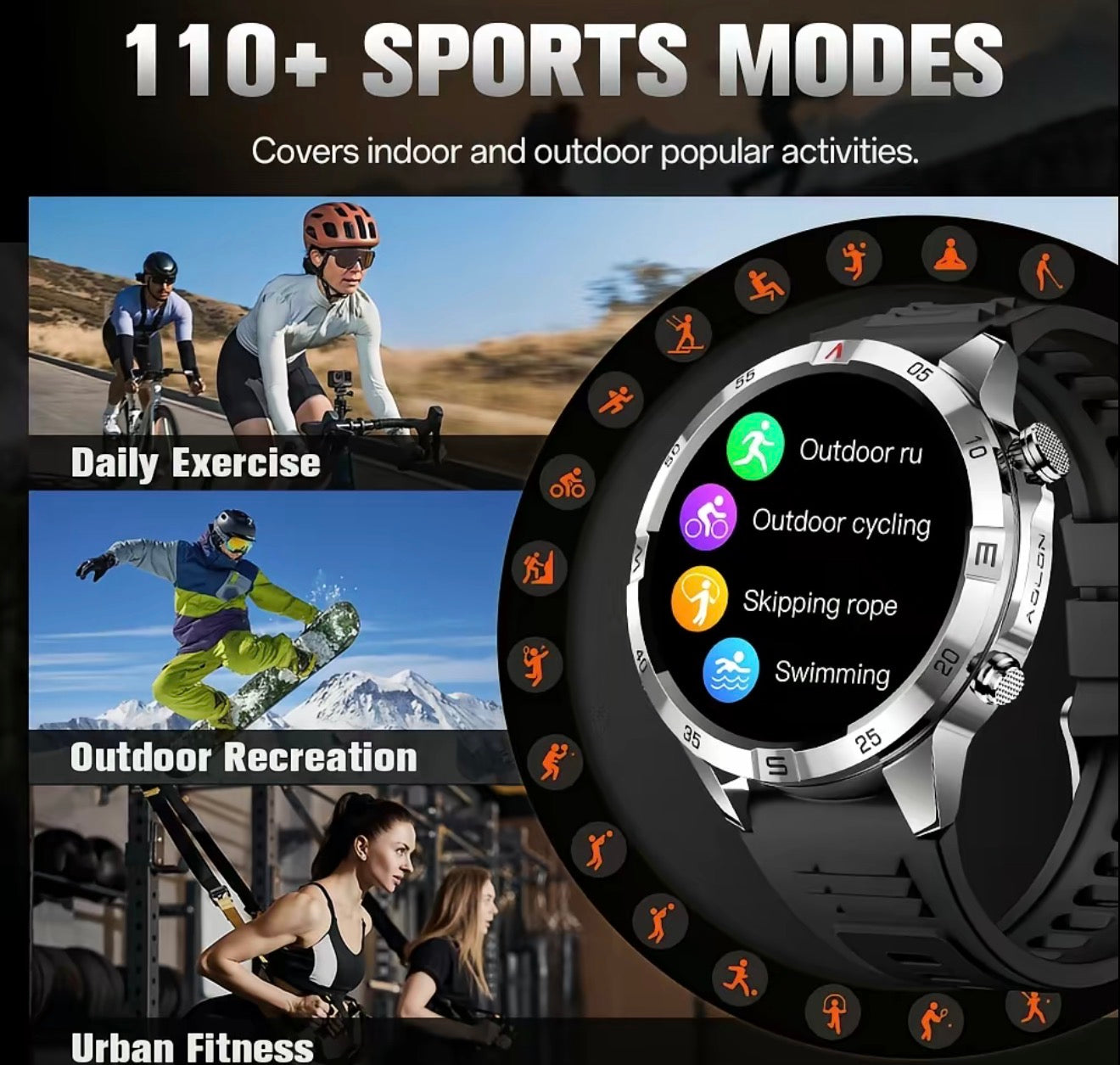 TrailWatch Pro Smartwatch