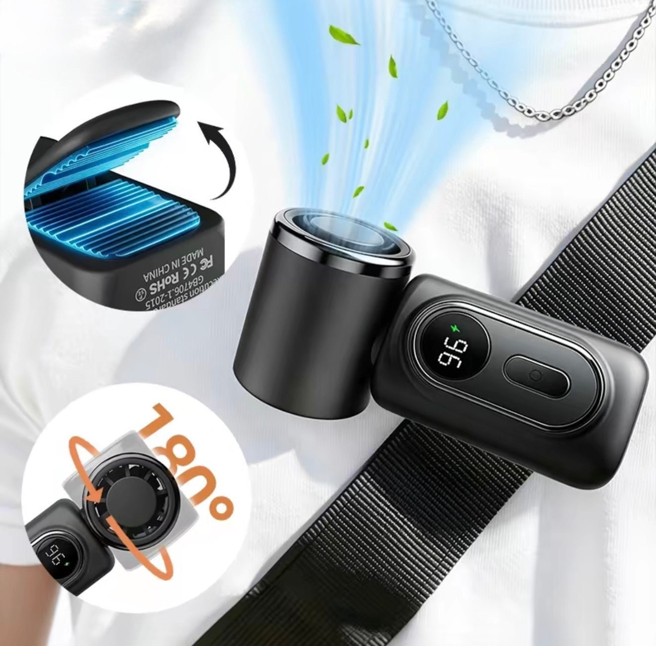 BreezeClip Portable Fan