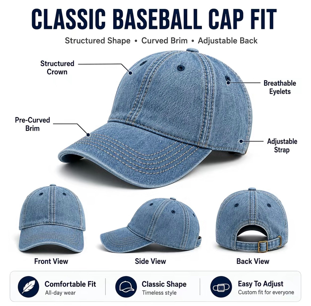 DenimDay Cap Set