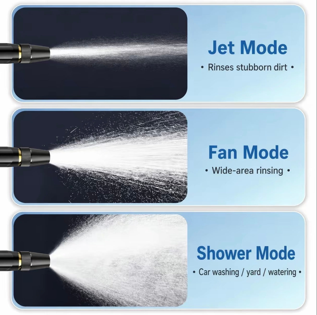 AquaFlow Metal Hose Spray Gun