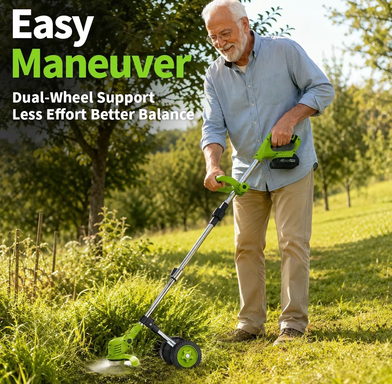 TrimEase Cordless Weed Wacker