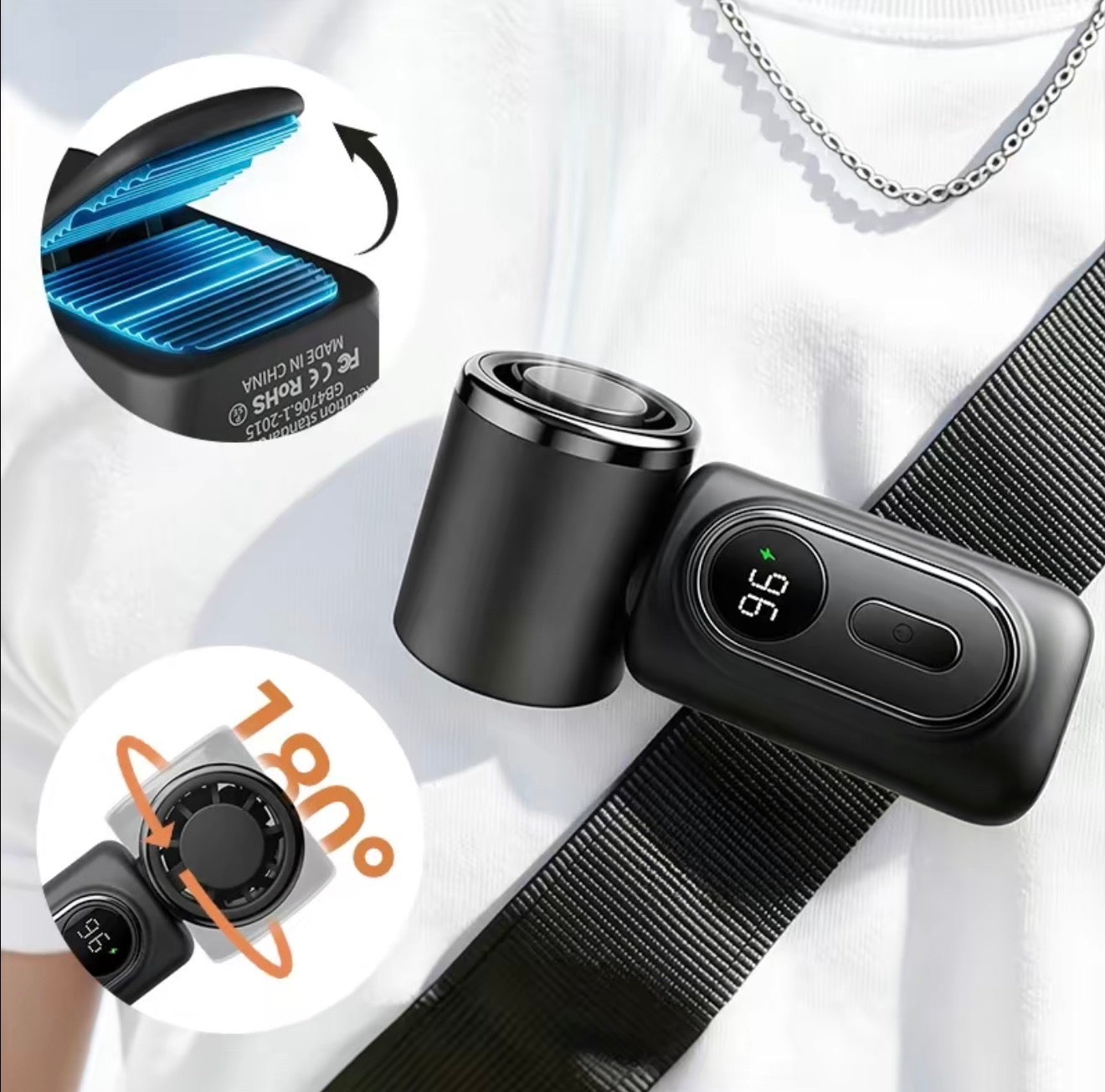 BreezeClip Portable Fan