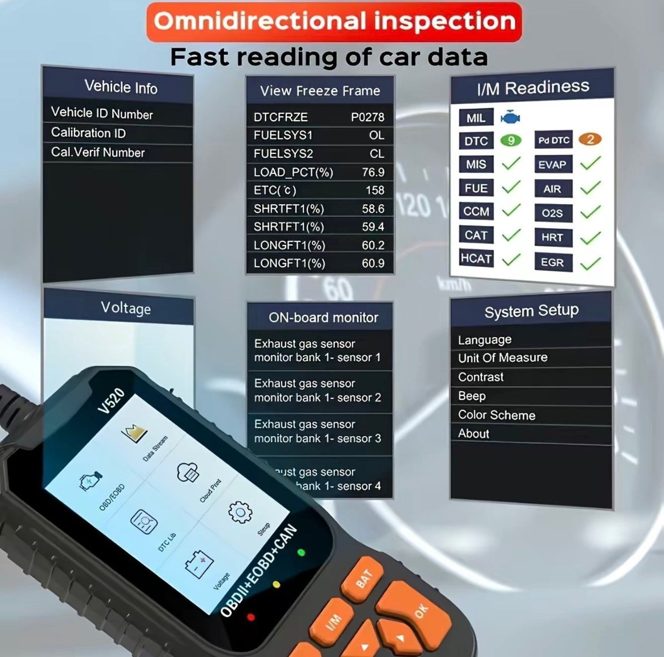 AutoScan Scanner Data Code Reader
