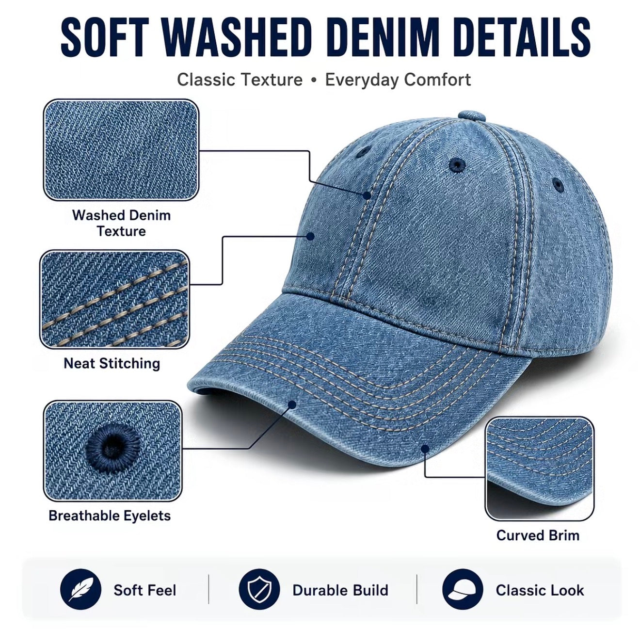 DenimDay Cap Set
