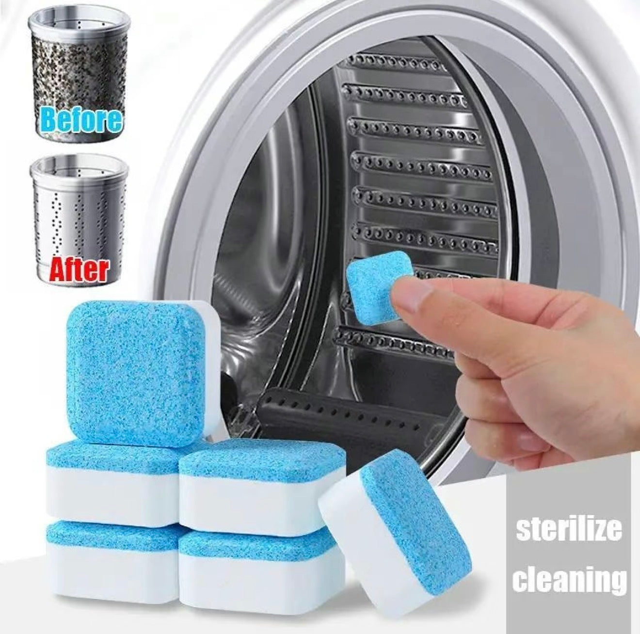 WasherClean Deep Cleaning Tablets