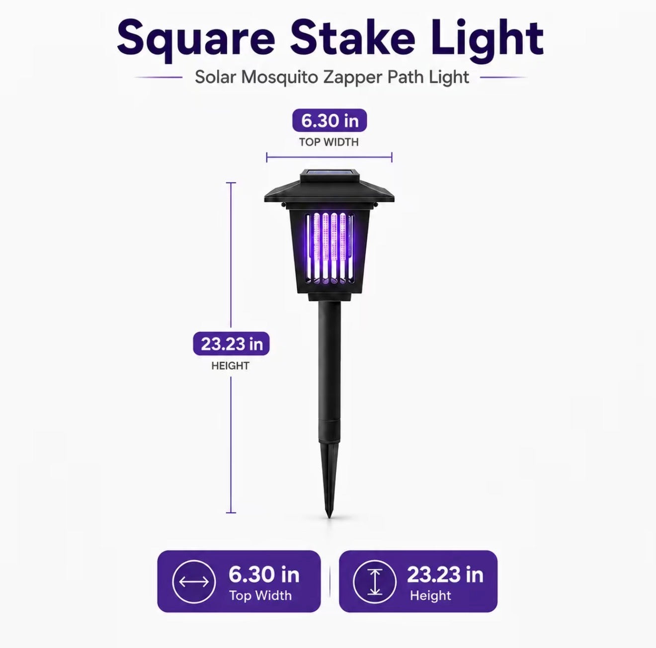 SolarGlow Mosquito Zapper