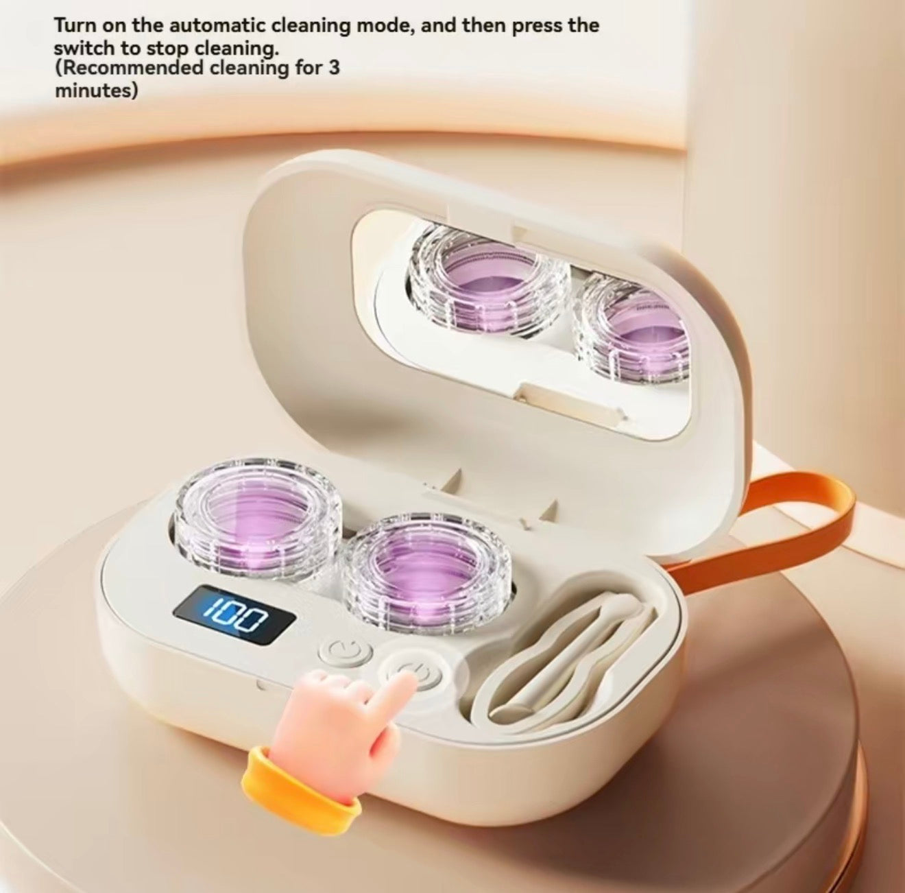 OptiWave Ultrasonic Lens Cleaner