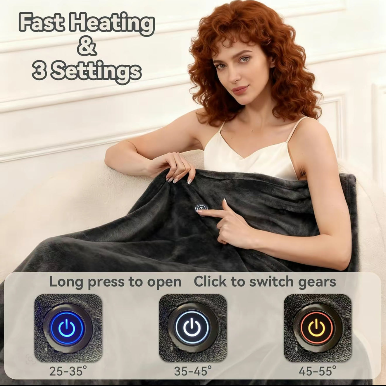 WarmHug Heated Shawl