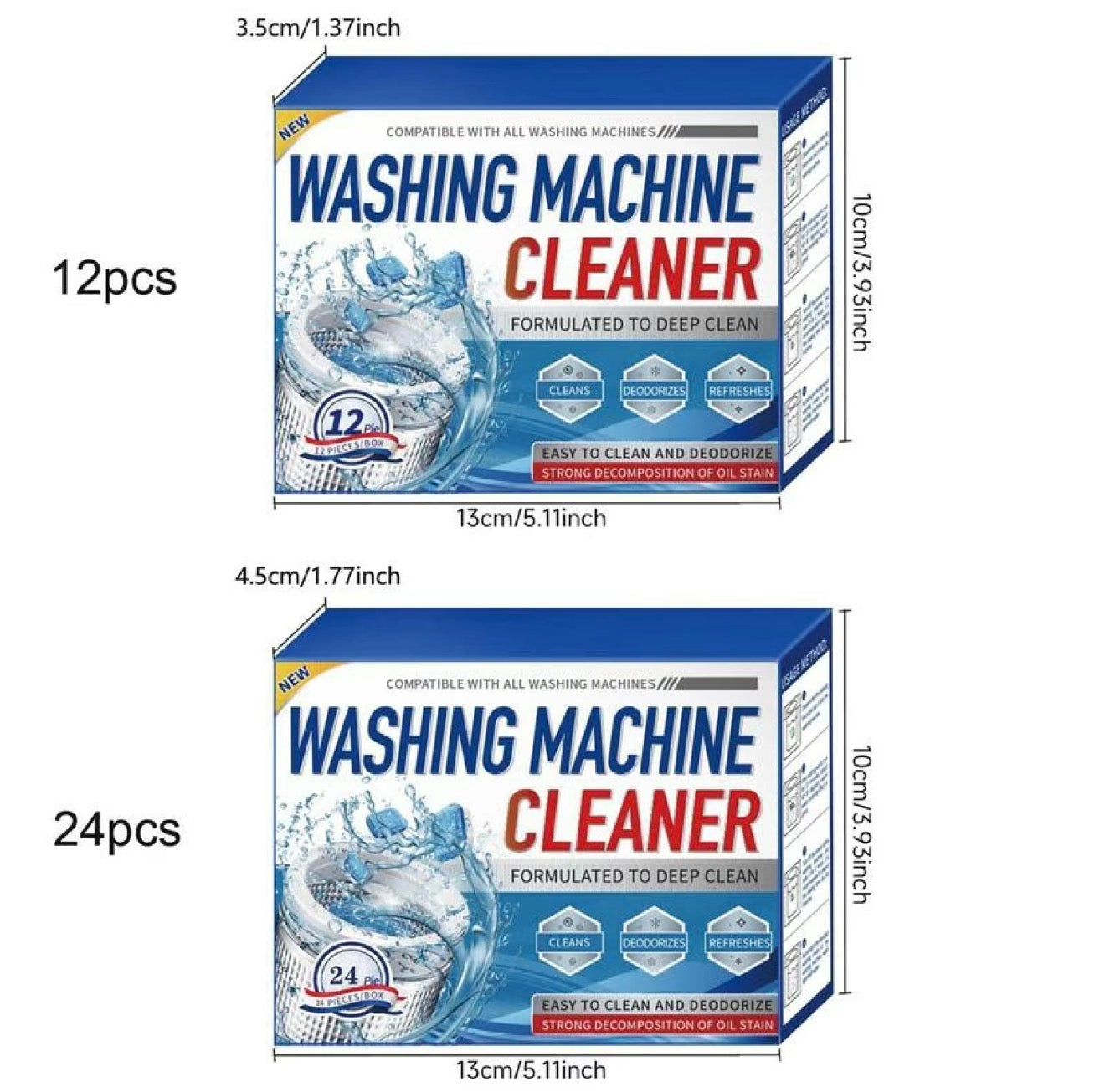 WasherClean Deep Cleaning Tablets