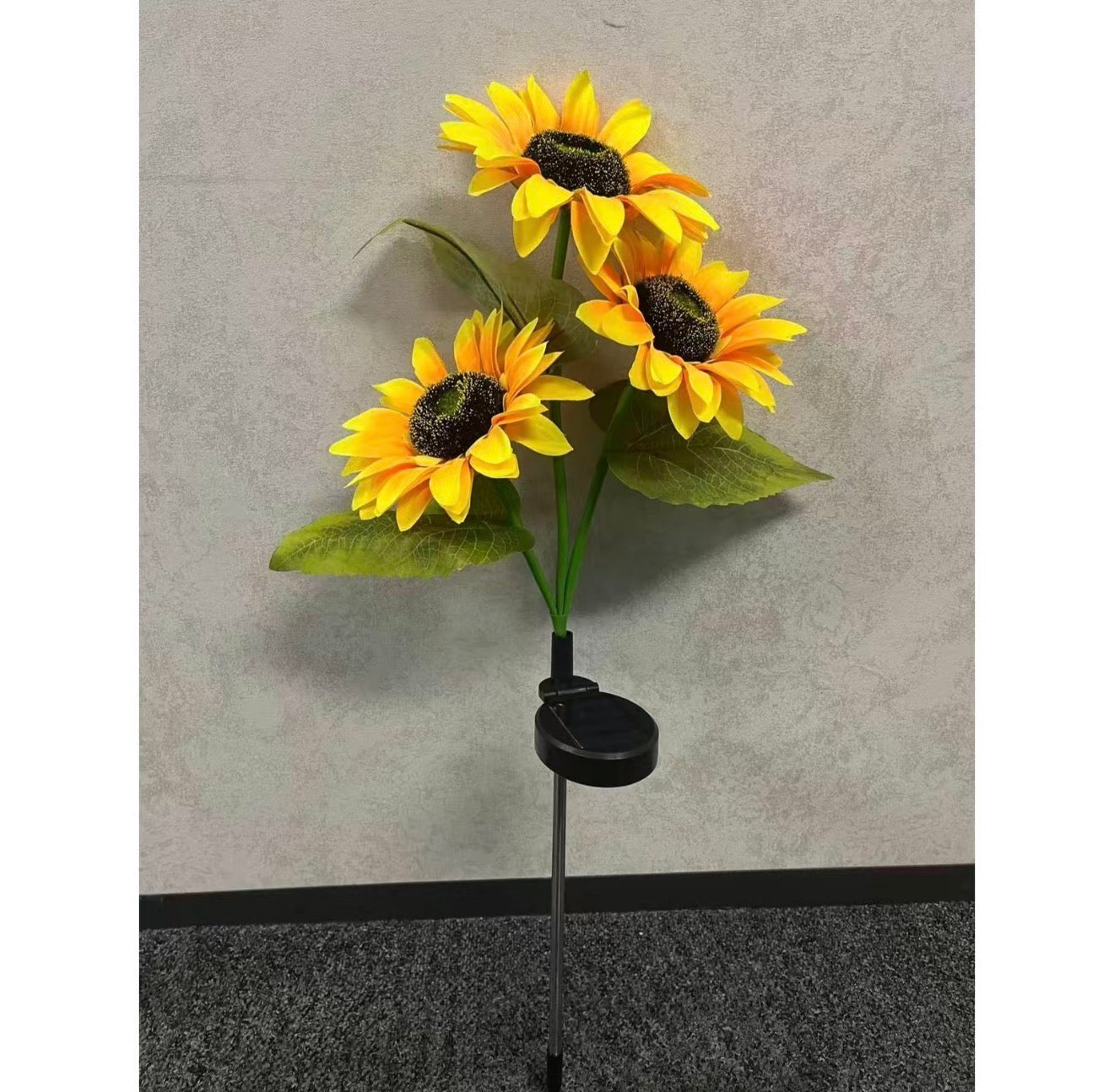 SunGlow Solar Sunflower Garden Lights