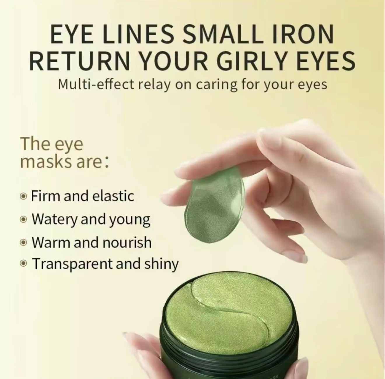 AvocadoGold Dual Eye Masks