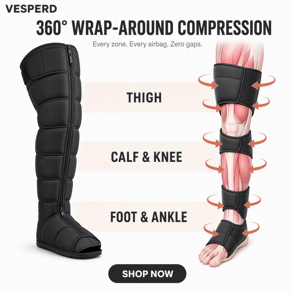 Vesperd LegWave Pro Massager Kit