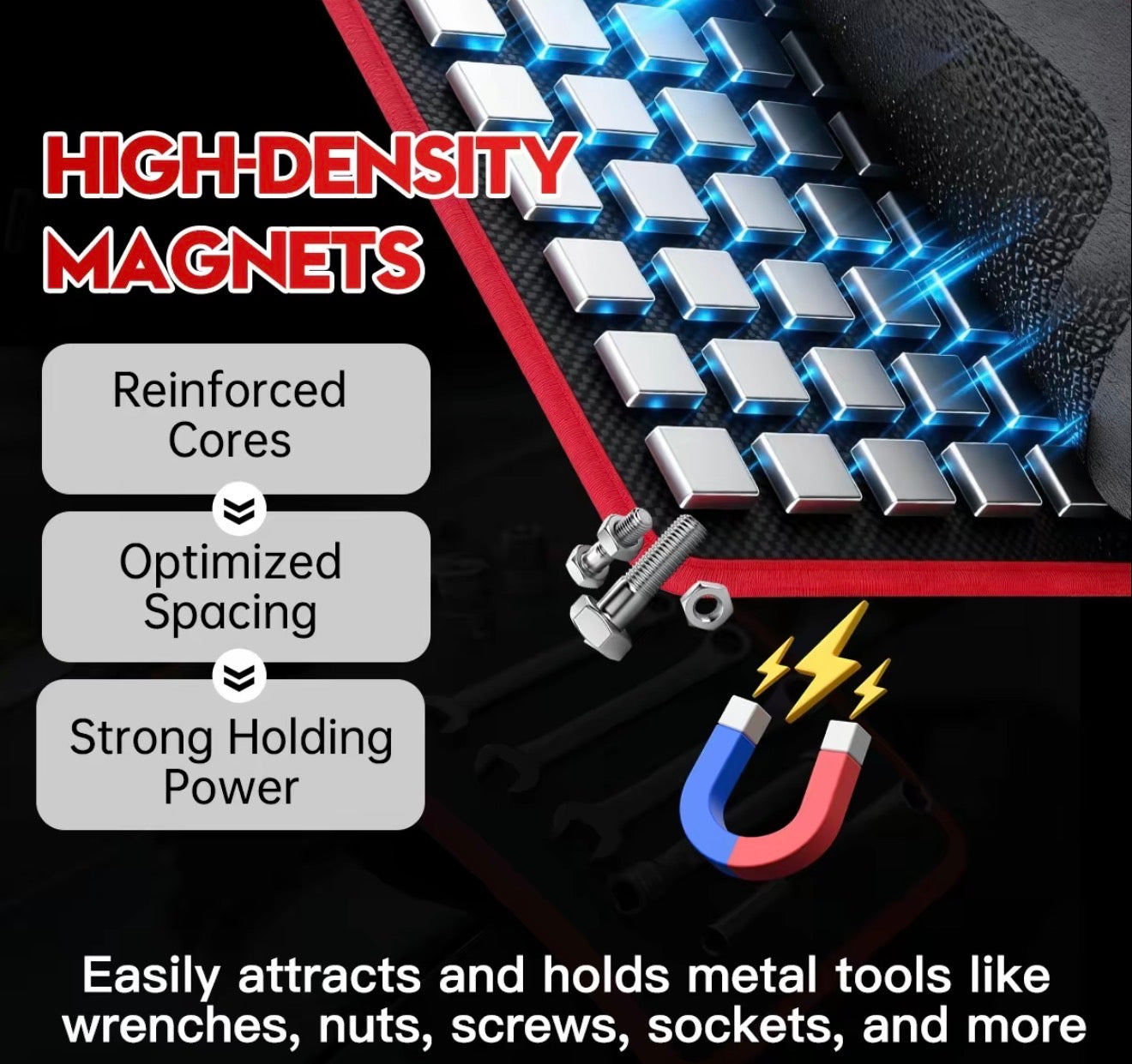 FlexMag Magnetic Tool Mat Tray