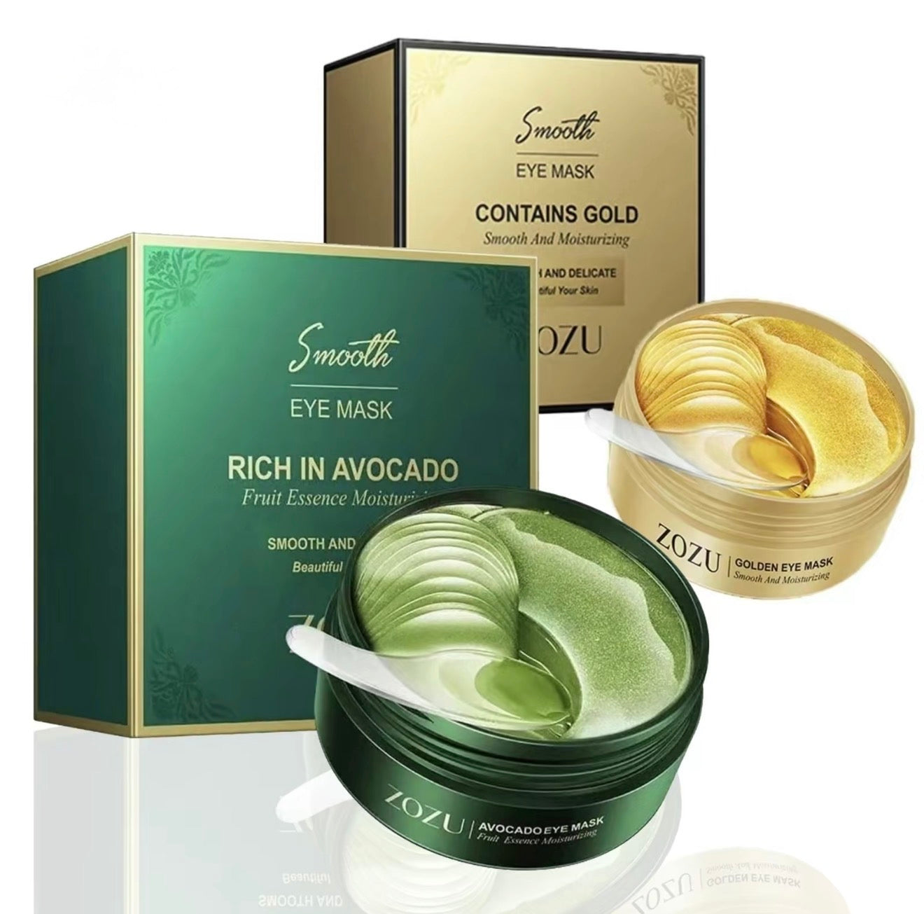 AvocadoGold Dual Eye Masks