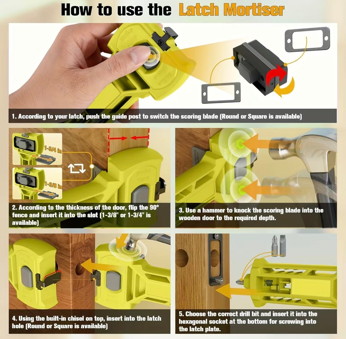 ProLatch Door Latch Installation Kit
