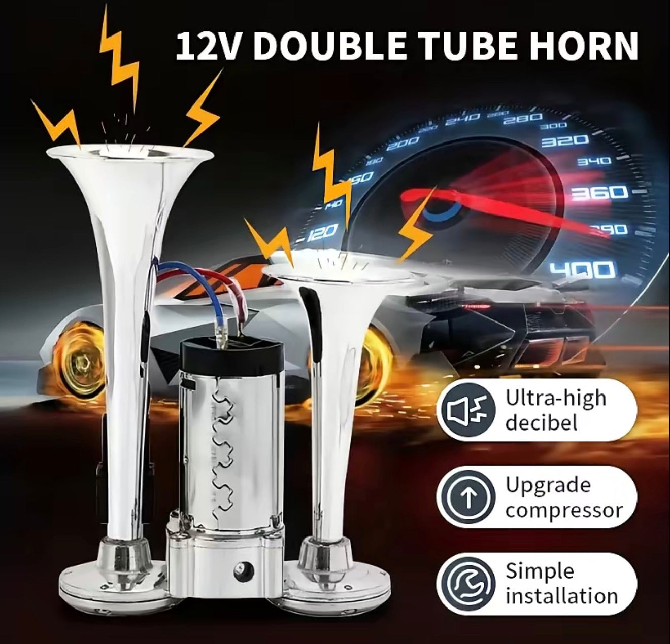 ThunderBlast Air Horn Kit