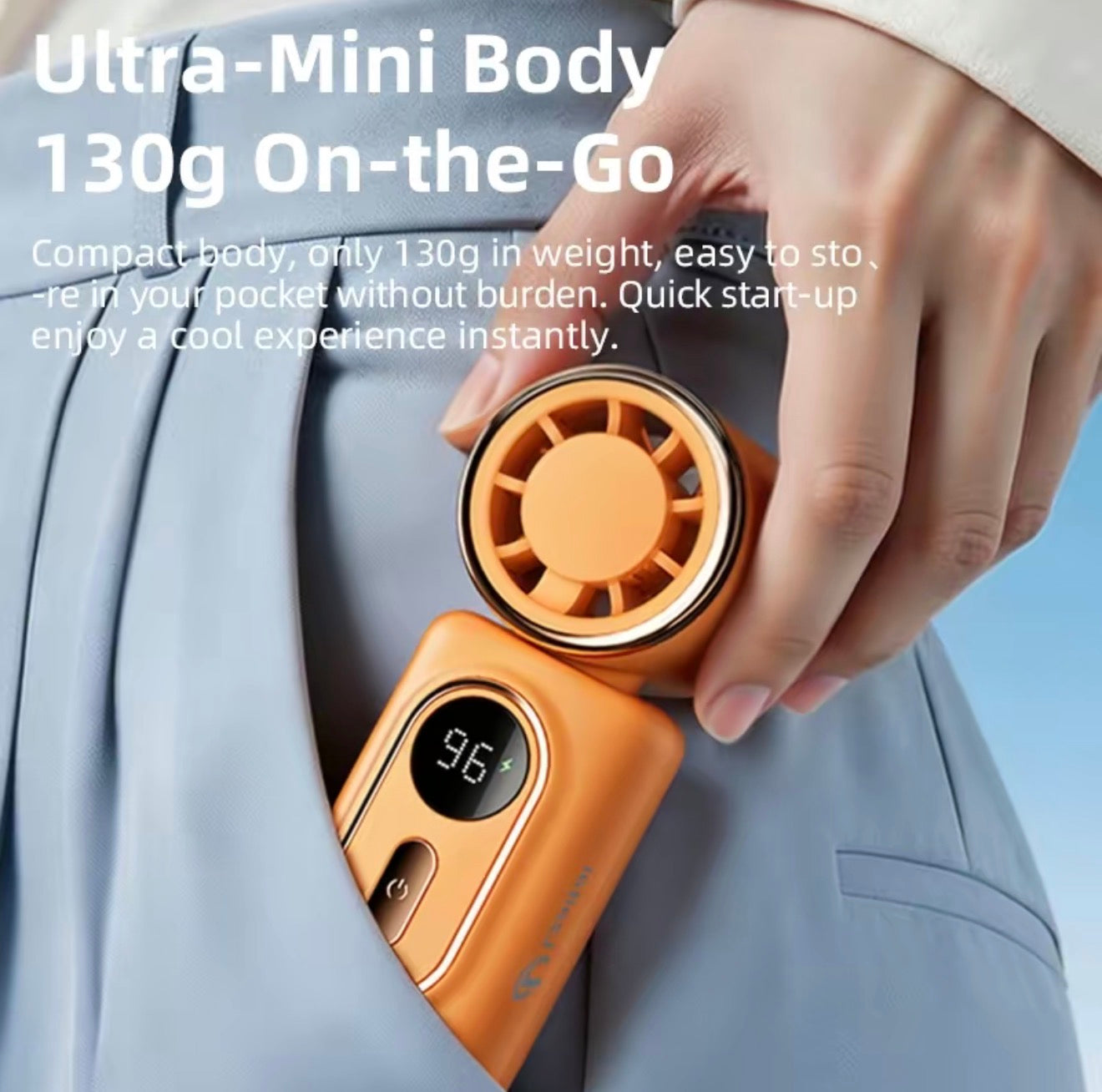 BreezeClip Portable Fan