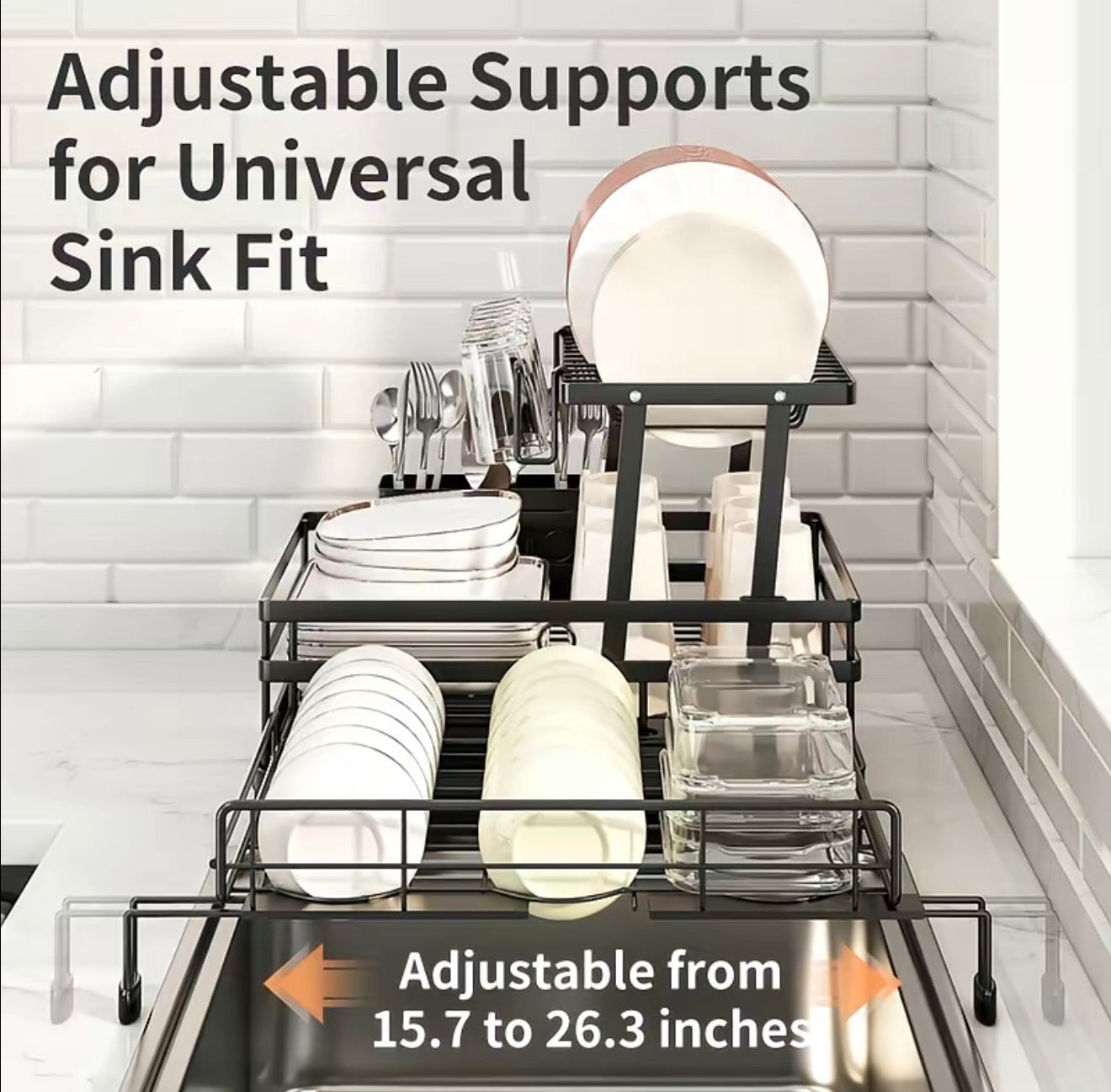 SinkFlow Dish Rack
