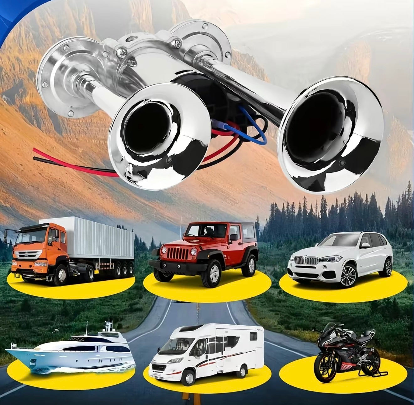 ThunderBlast Air Horn Kit
