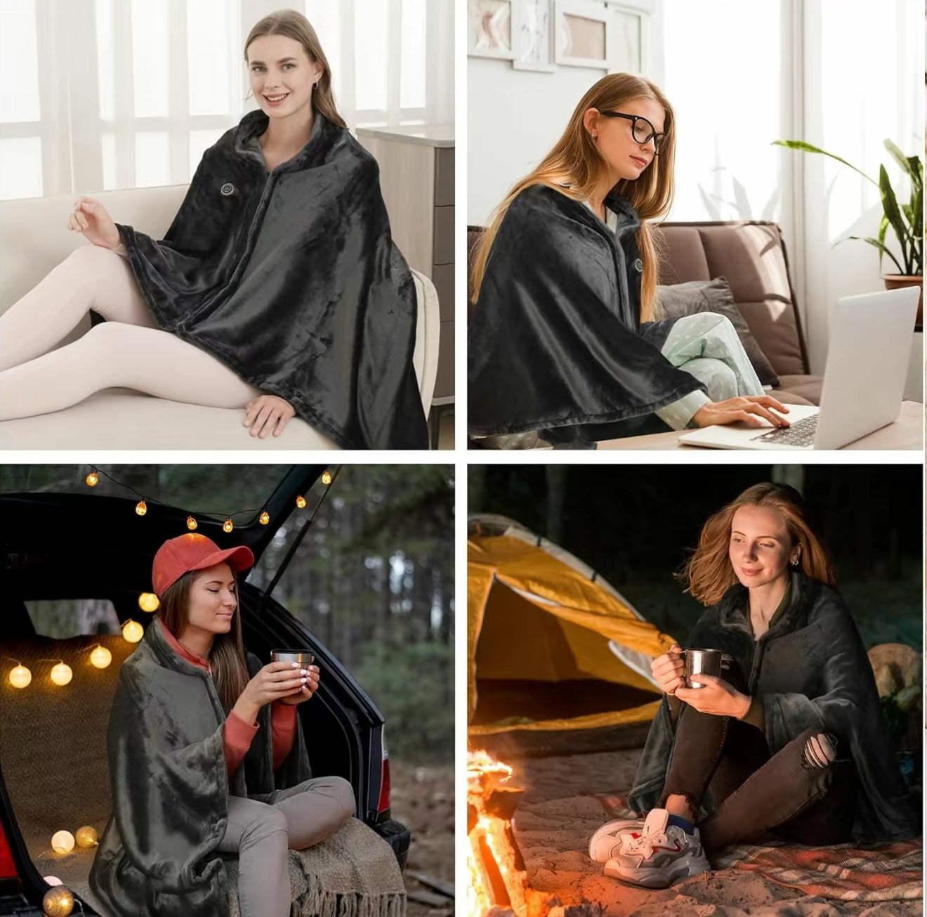 WarmHug Heated Shawl