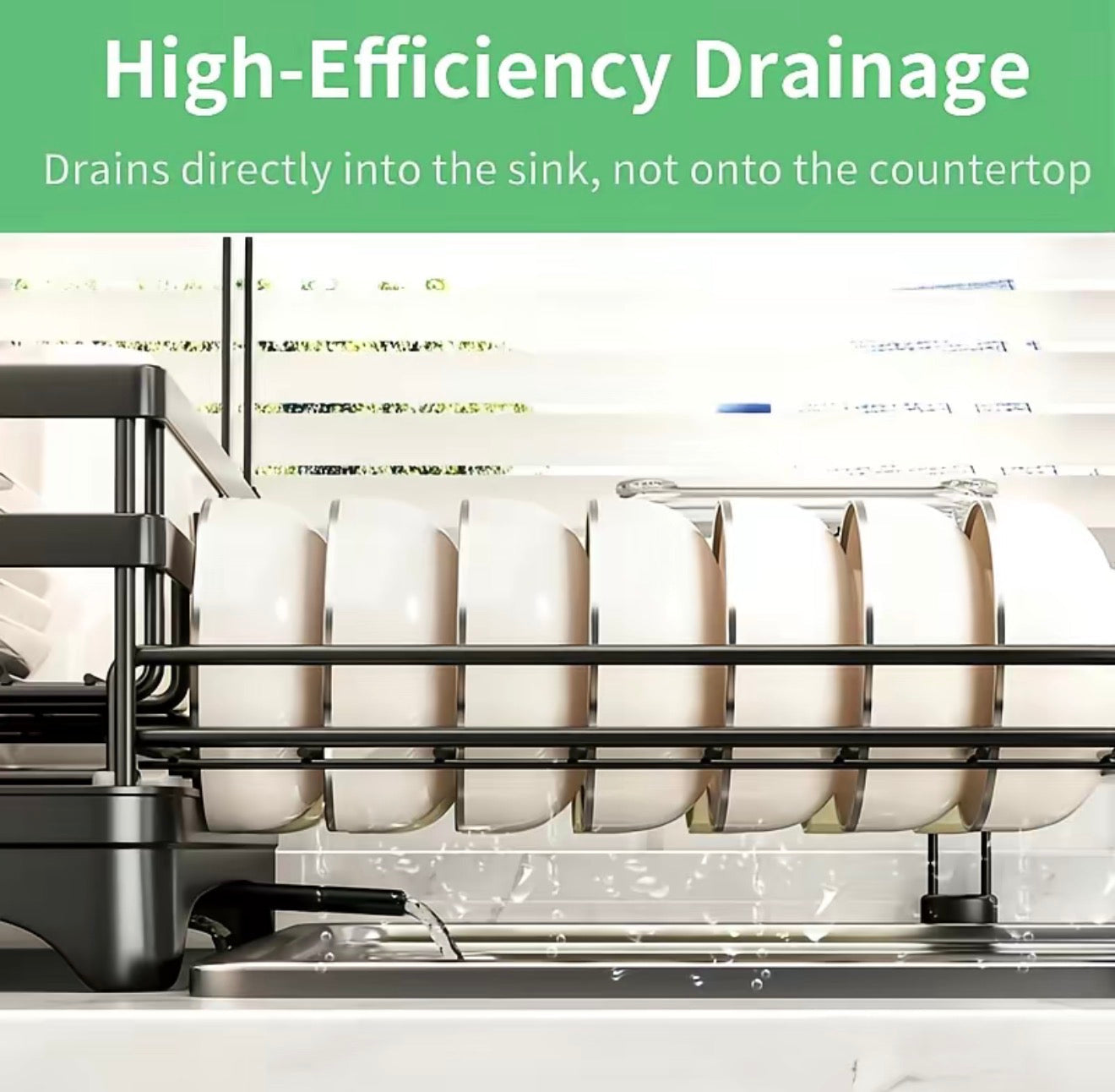 SinkFlow Dish Rack
