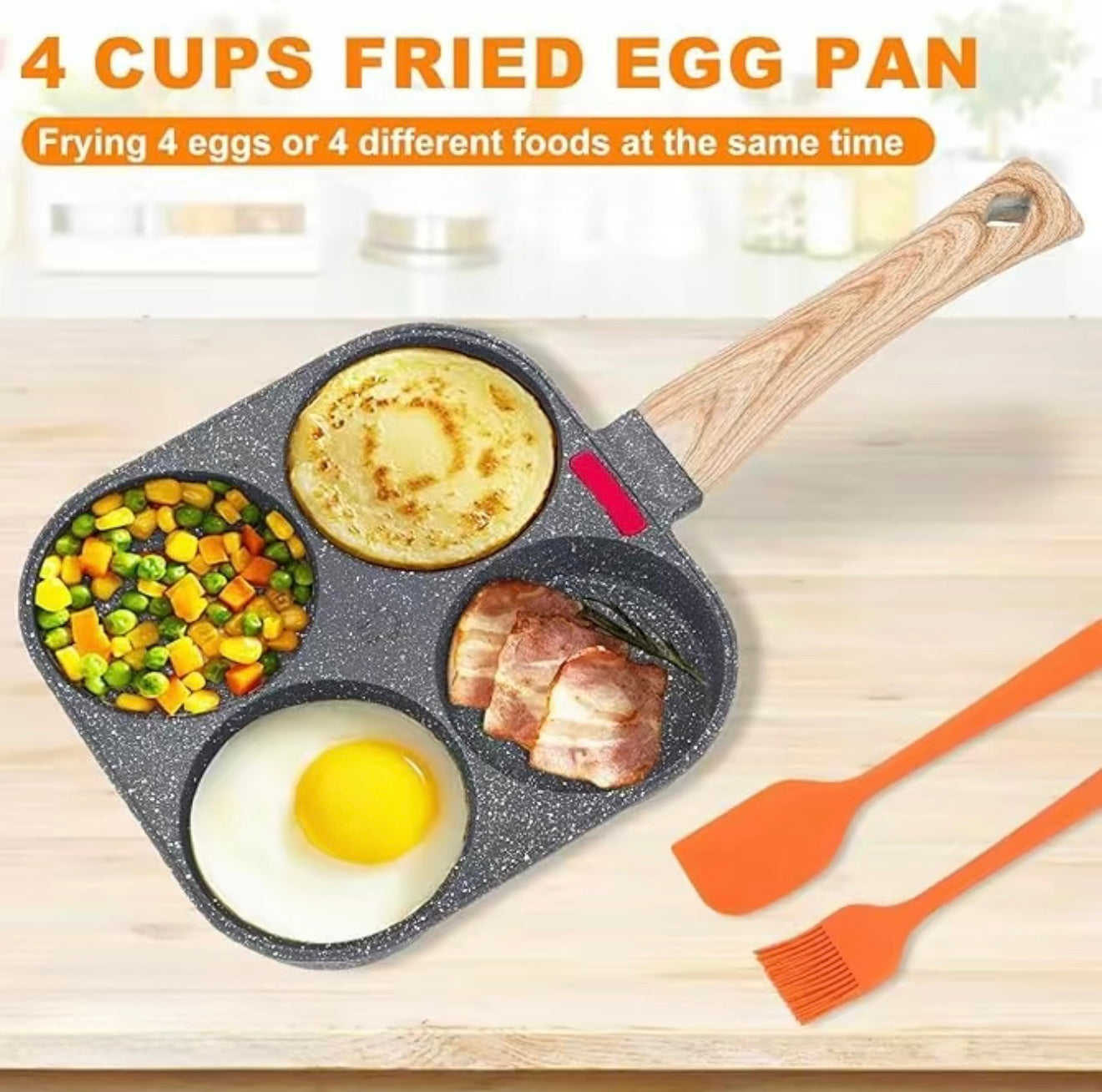 EggMaster 4-Cup Fry Pan