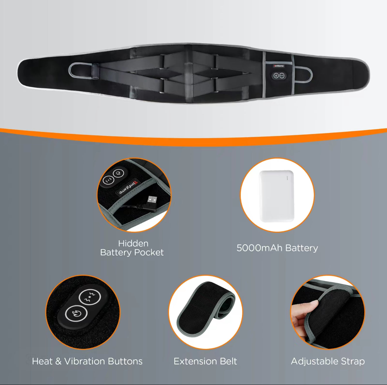 HeatFlex Back Massager