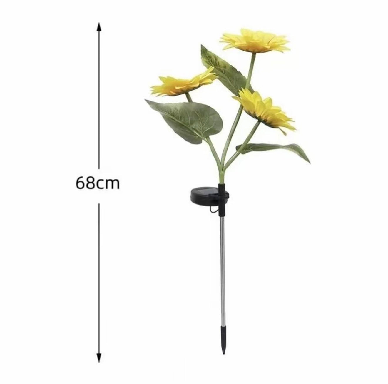 SunGlow Solar Sunflower Garden Lights