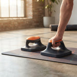 Ergonomic Push Up Bars And Training Mat